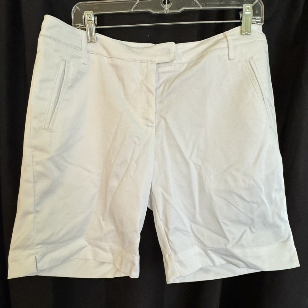 Beverly Hills Polo Club Woman's Golf White Shorts Size 10